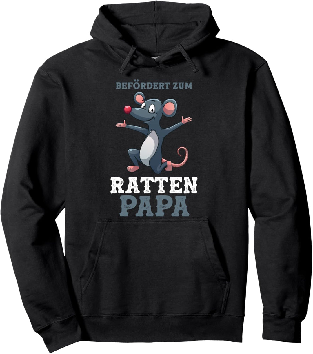 Ratte Papa Vater Vatertag Haustier Ratte Pullover Hoodie
