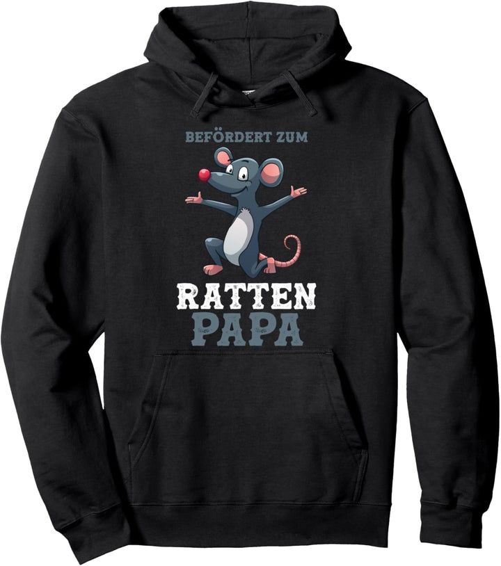 Ratte Papa Vater Vatertag Haustier Ratte Pullover Hoodie