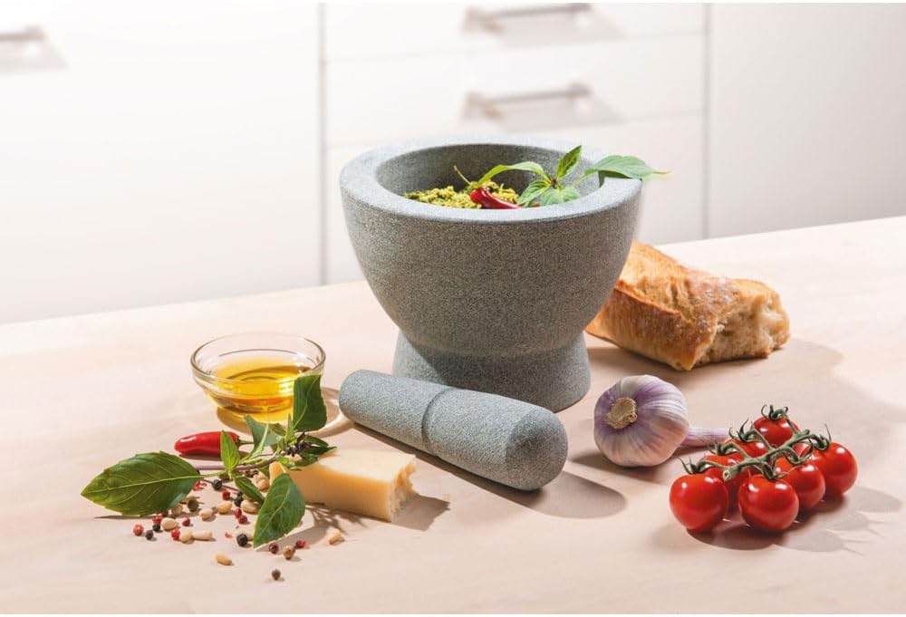 Gefu Granit Mörser CRUNCHY Gewürzzerkleinerer