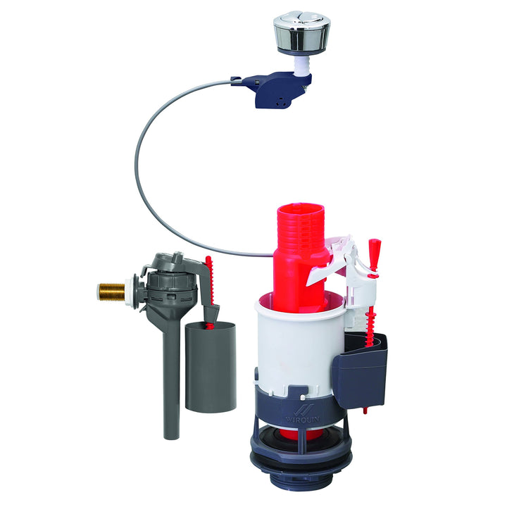 Wirquin 14014002 Mechanik 3/6 l + Wasserhahn TOPY 3/8, Messing Einzigartig, Einzigartig