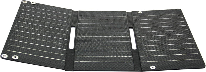 Trag- und Faltbares Solar-Ladegerät, 10 Watt, lädt Handys und Tablets Fernab jeder Steckdose, mit 2