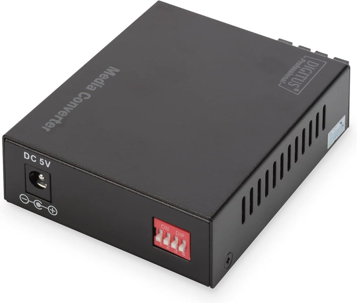 DIGITUS Medienkonverter - Multimode - Gbit Ethernet - RJ45 / SC - 850nm Wellenlänge - Bis 0.5km - Sc