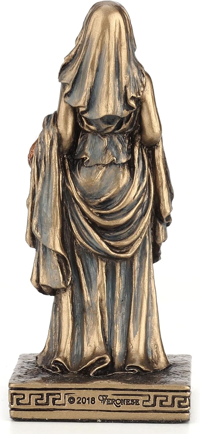 Veronese Design Griechische Götter Miniaturfigur (Hestia, Bronze) Hestia Bronze, Hestia Bronze