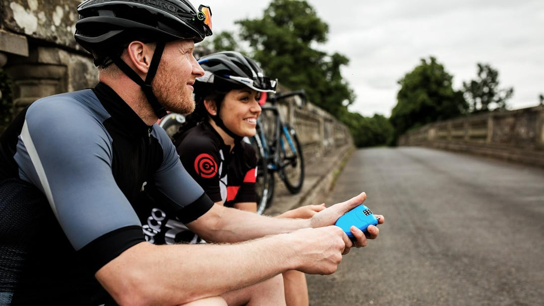 Hiplok FX Tragbares Kombinationskabelschloss Cyan, Cyan