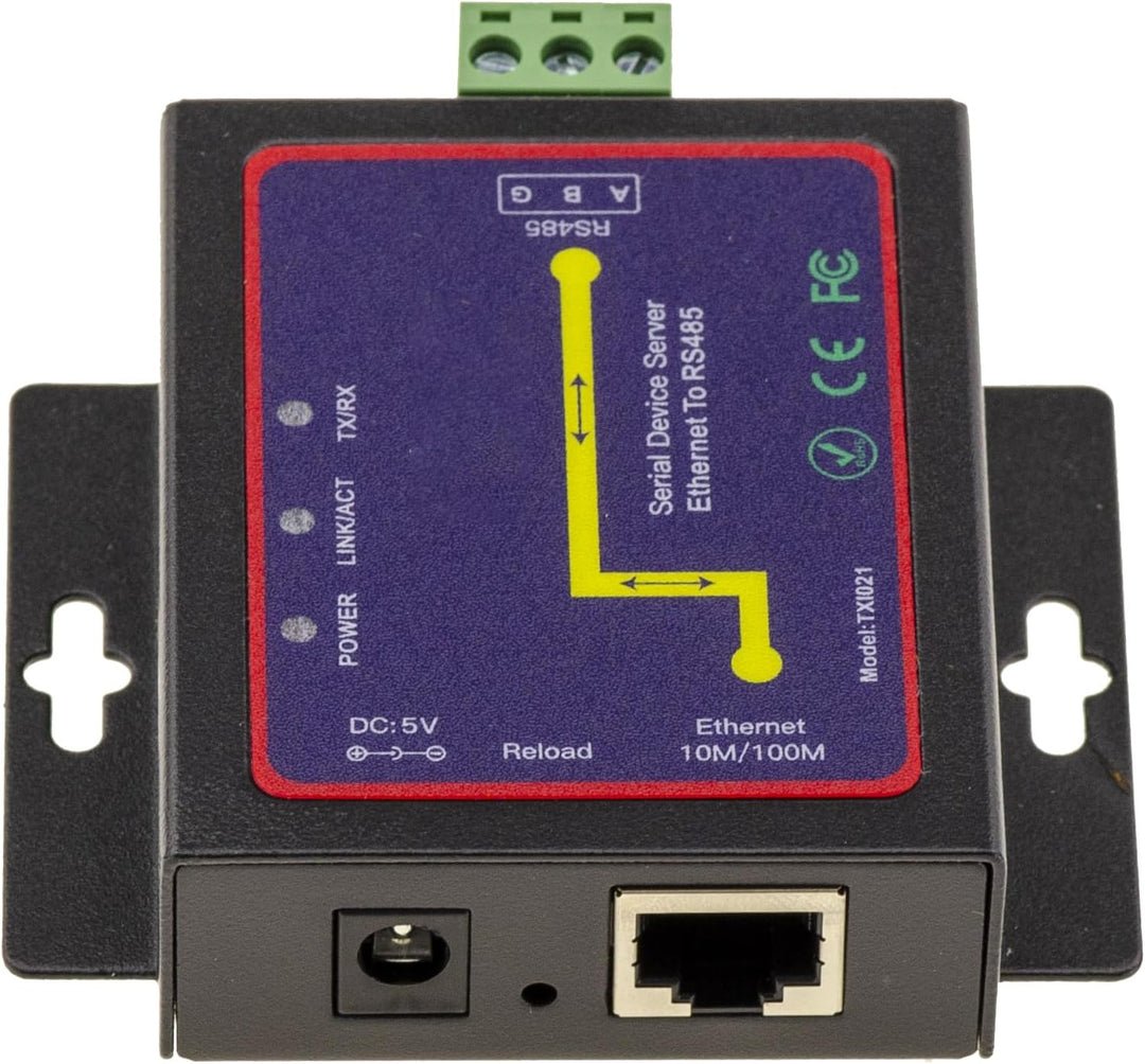 KALEA-INFORMATIQUE RS485-zu-Ethernet-Konverter, 10/100-Access-Point für serielle RS-485-Verbindung,