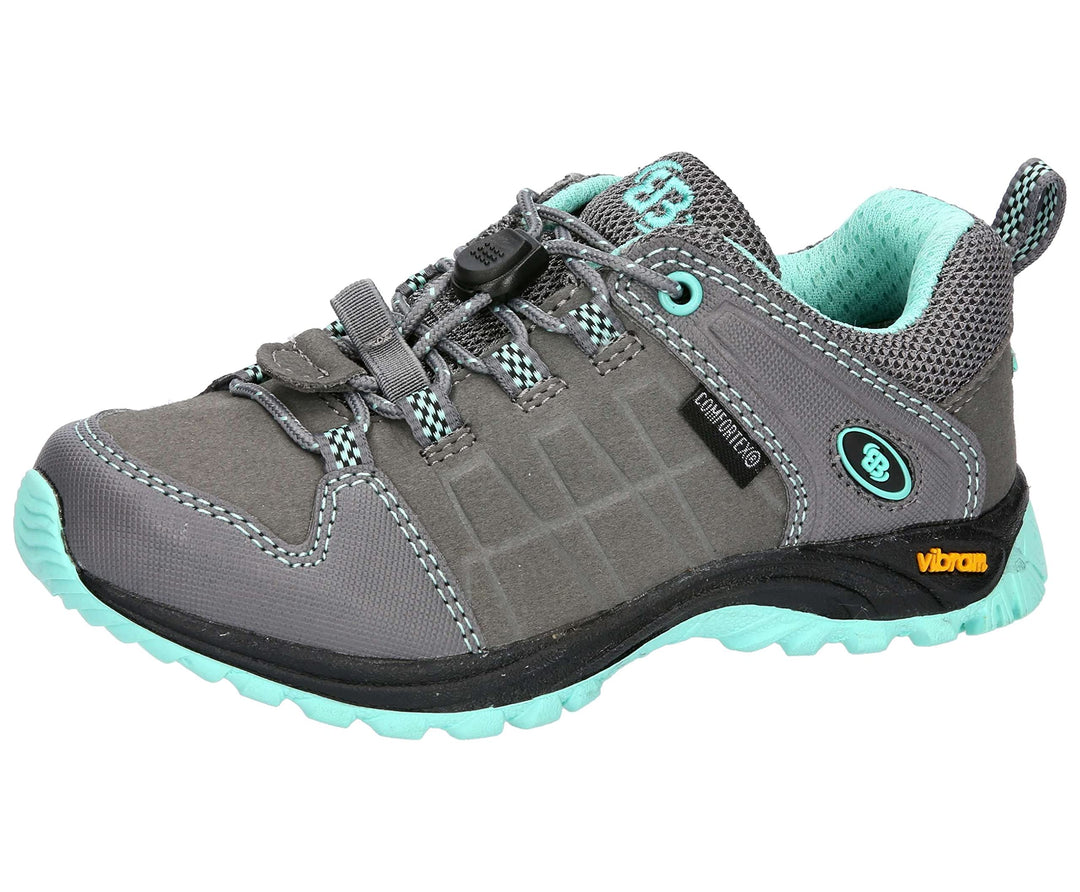 Brütting Unisex Kinder Chardon Cross-Laufschuhe, Anthrazit Mintgrün