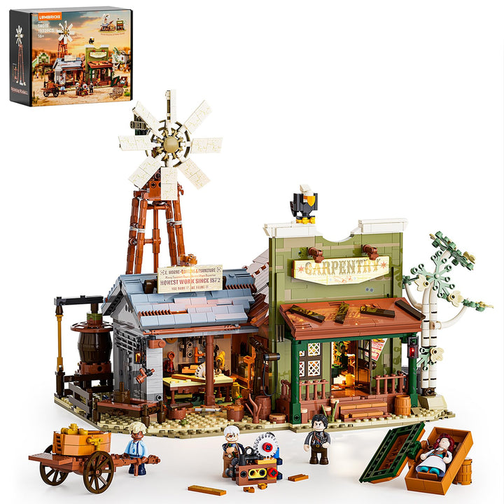 Lumibricks Western Carpentry Workshop Bauset