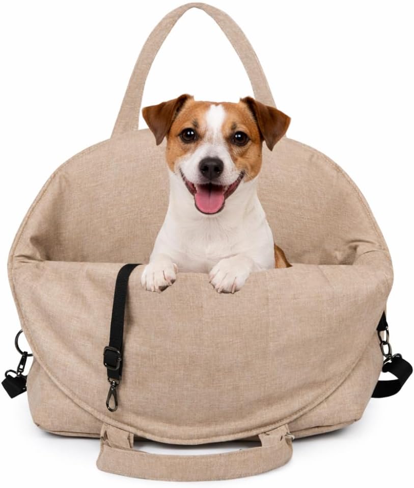 Petsen Hundetasche, Transportbox, 3in1 Hunde &amp; Katzen Tragetasche, Hundetransportbox mit Pet-Kissen,