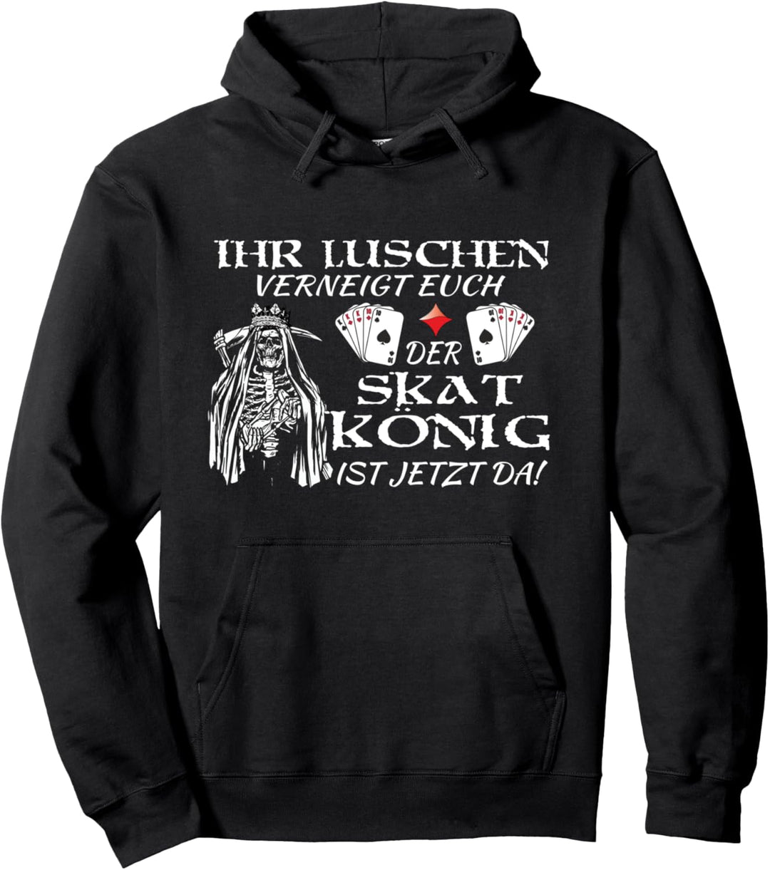Herren Kartenspiel Skat Zubehör - Skatspieler Pullover Hoodie
