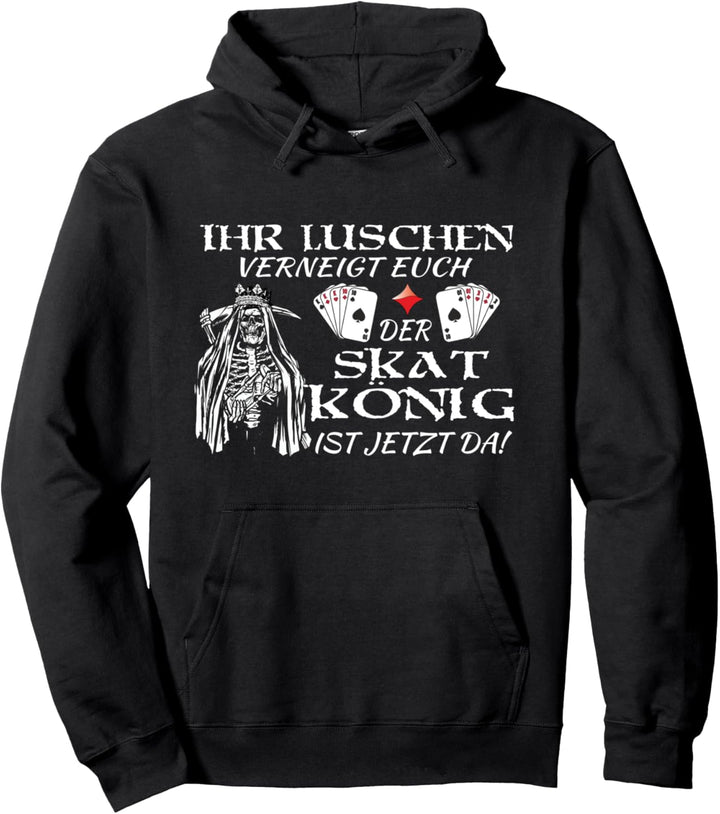 Herren Kartenspiel Skat Zubehör - Skatspieler Pullover Hoodie