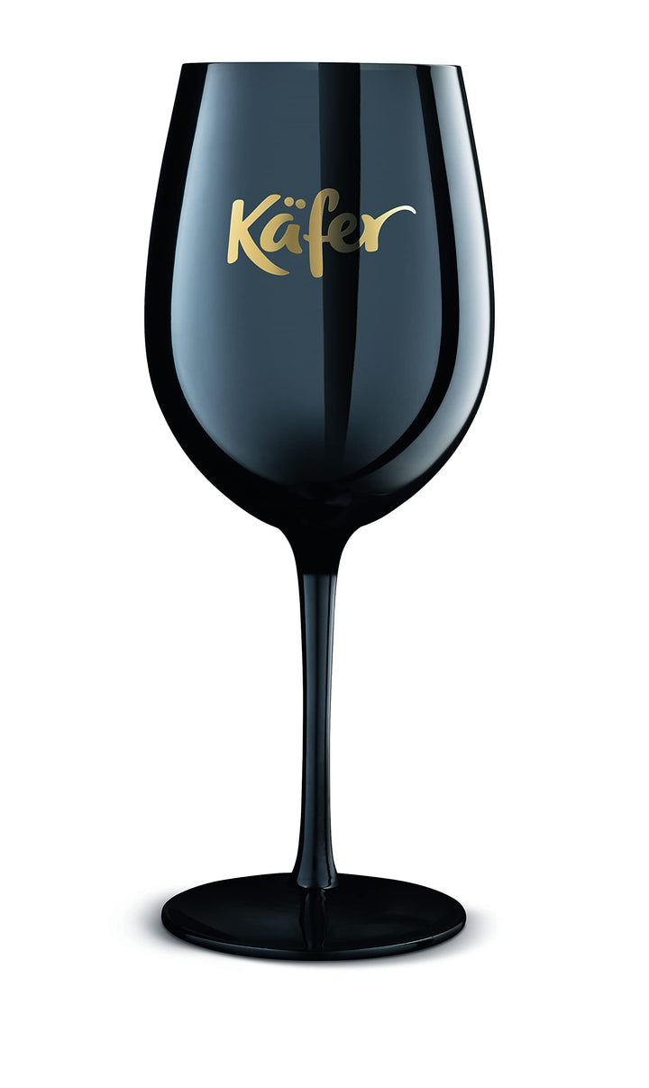 Käfer Kelchgläser, 2-tlg, mundgeblasen (Schwarz), Schwarz