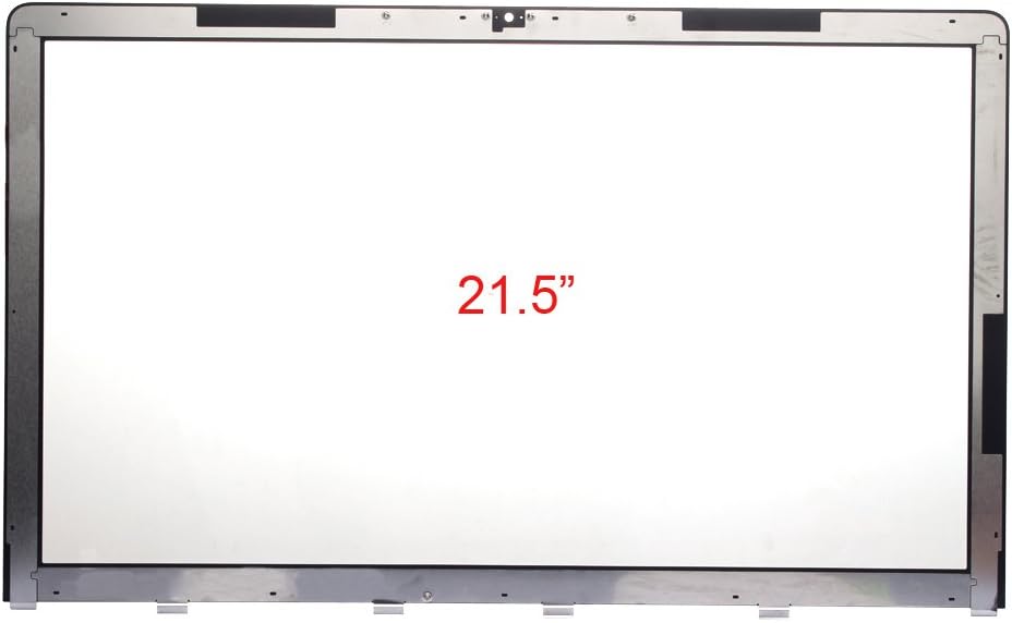OLVINS Neu LCD Glas Front Screen Panel Bezel Ersatz für Apple iMac 21.5" A1311 Glas 2009 2010