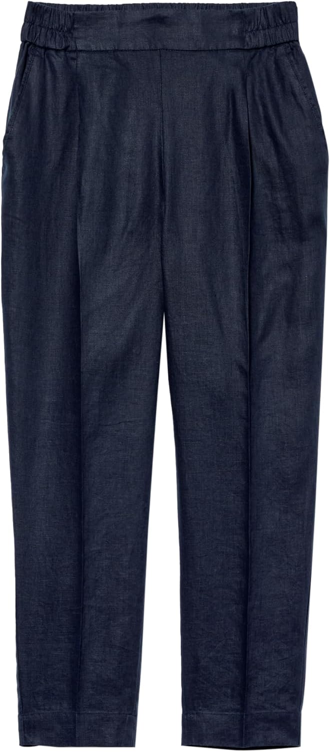 Sisley Womens Trousers 4AGHLF00S Pants, Dark Blue 06U, 34