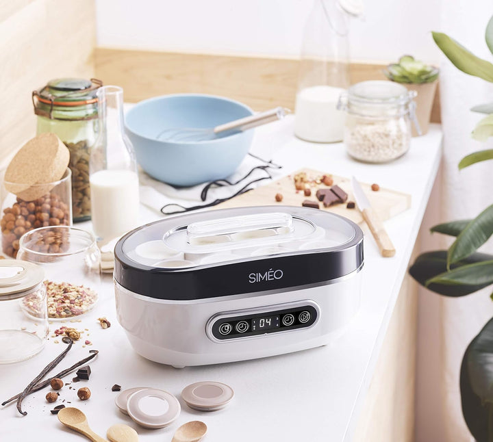 Siméo YVA640 Joghurtbereiter, Kunststoff, weiss