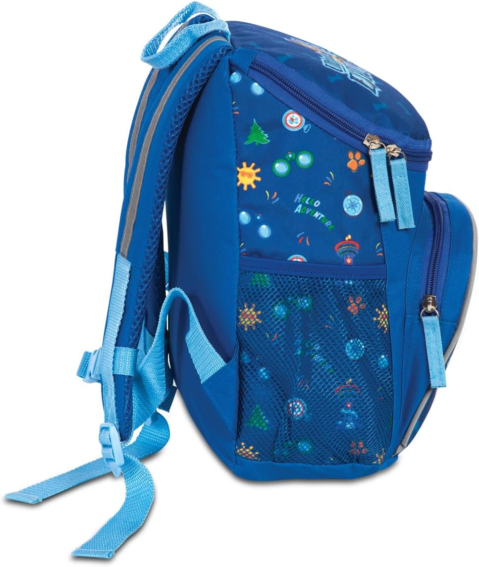 Paw Patrol Rucksack mit Chase, Marshall und Skye Jungen Mädchen von 3-6 Jahren, Kita- und Kindergart