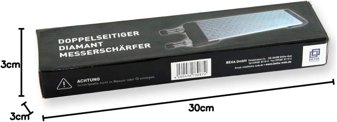 Diamant Messerschärfer, Diamantschleifstein, Schleifstein für alle Messerarten