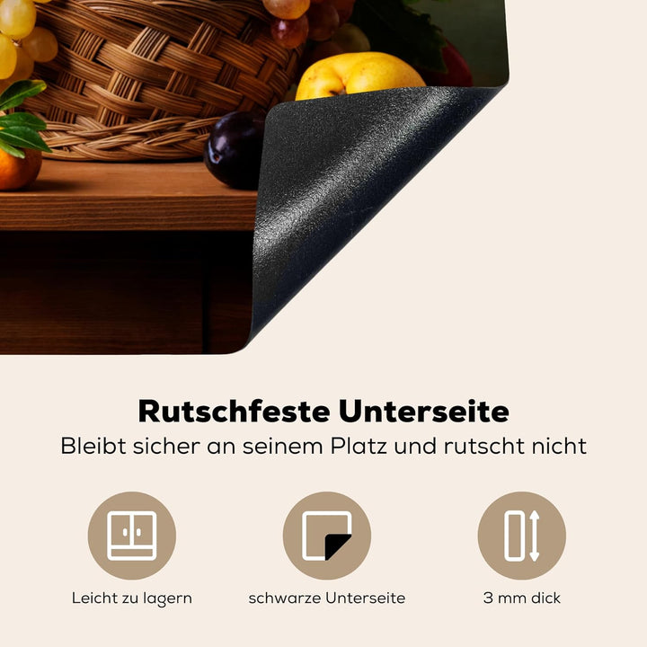 Herdabdeckplatte Einteilig Herdabdeckung Abdeckplatte für Ceranfeld Abdeckung Induktionskochfeld Auf