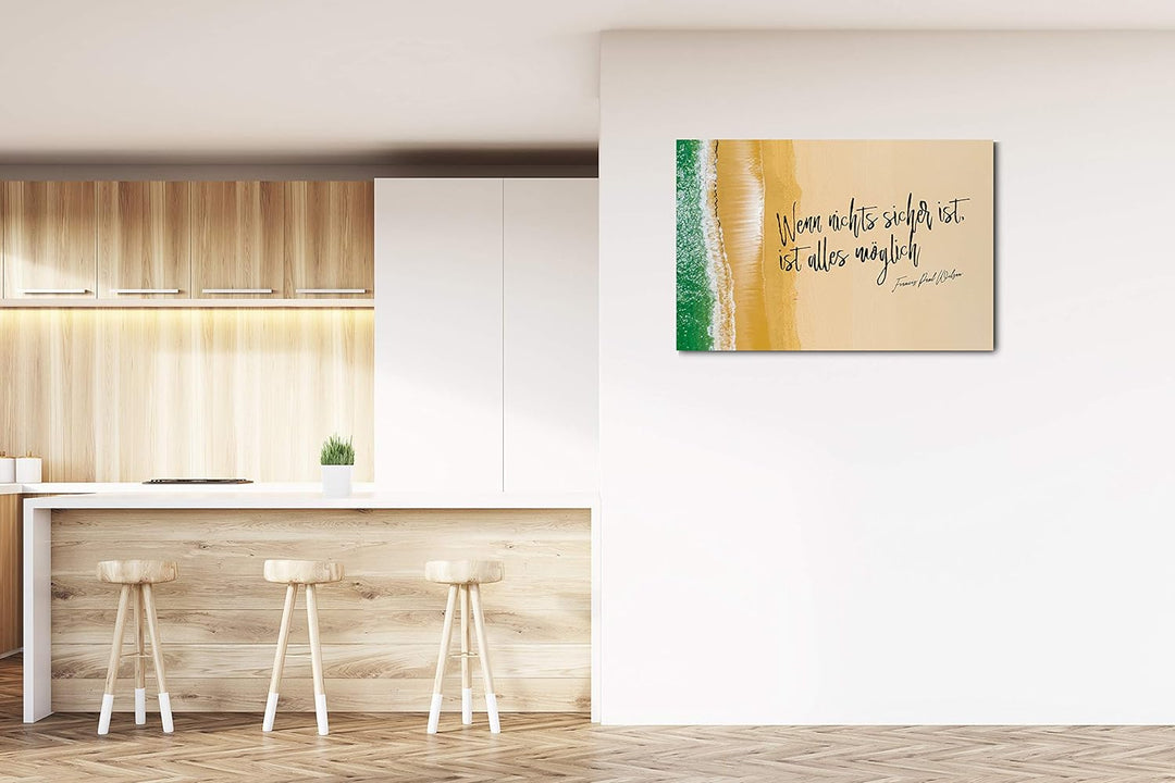 Printed Paintings Leinwand (60x40cm): Motivations-Sprüche und Zitate (Quotes), Inspirational Powe 60