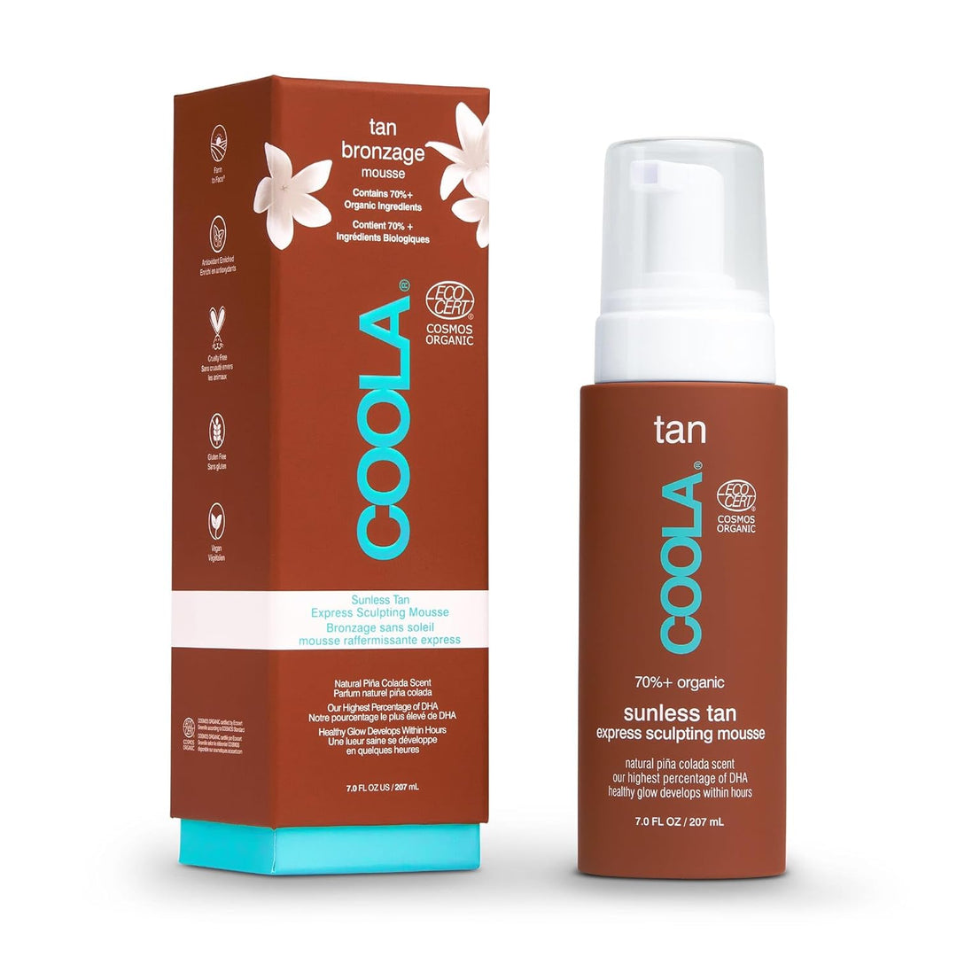 COOLA Compatible - Sunless Tan Express Sculpting Mousse - 207 ml, Mousse