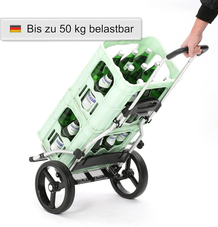ANDERSEN Einkaufstrolley - Royal Shopper Malit rot 49 L Einkaufswagen,langlebig,Thermo, Aluminium, k
