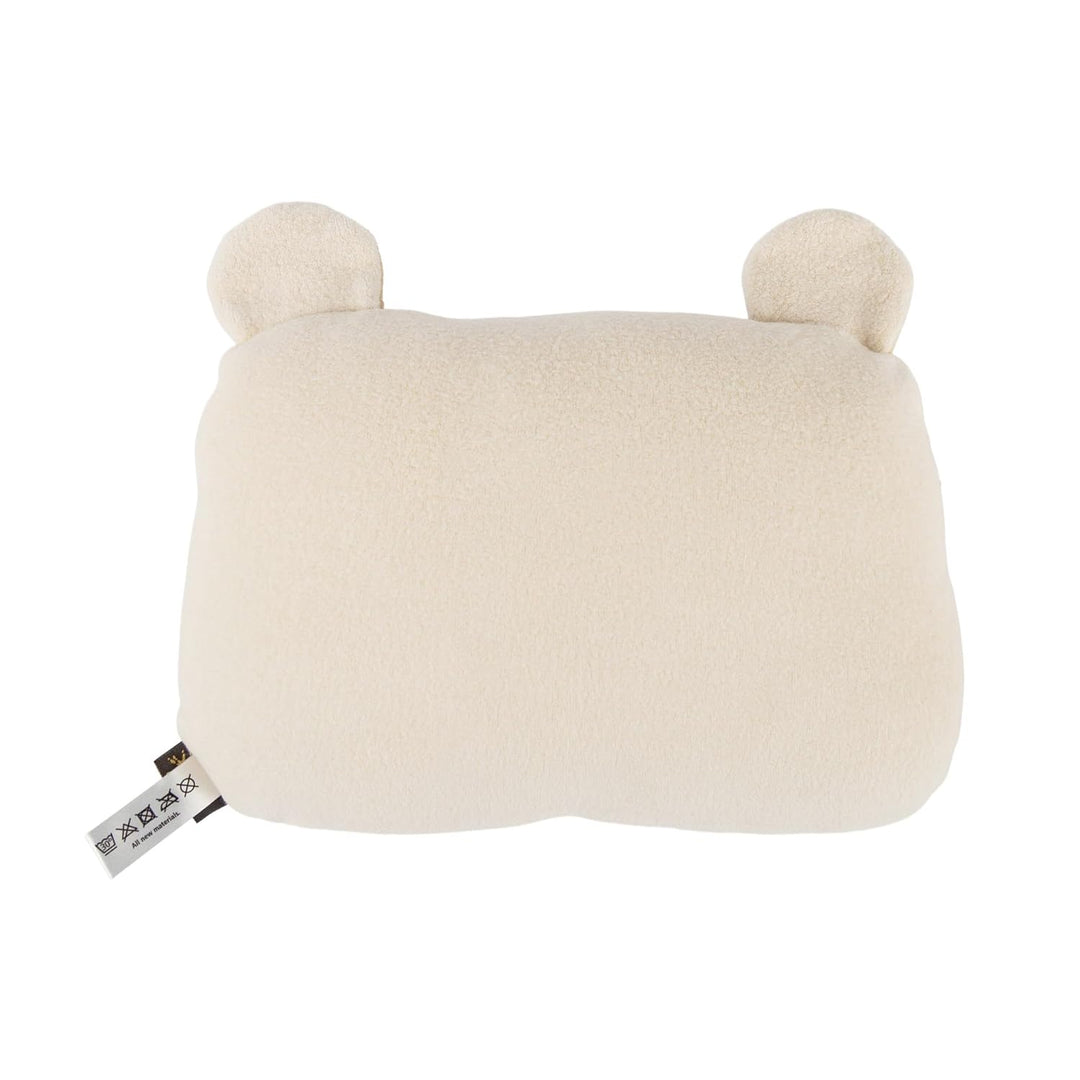 SIGIKID 39779 Kissen Bär, yellow für Mädchen und Jungen von 0 bis 36 Monaten Weiss/Bär, Weiss/Bär