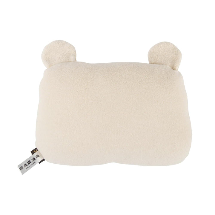 SIGIKID 39779 Kissen Bär, yellow für Mädchen und Jungen von 0 bis 36 Monaten Weiss/Bär, Weiss/Bär