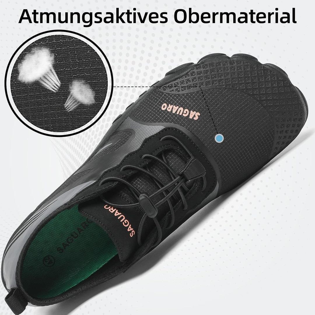 SAGUARO Badeschuhe Damen Aquaschuhe Herren Slip On Atmungsaktiv Schnelltrocknend Wasserschuhe Outdoo