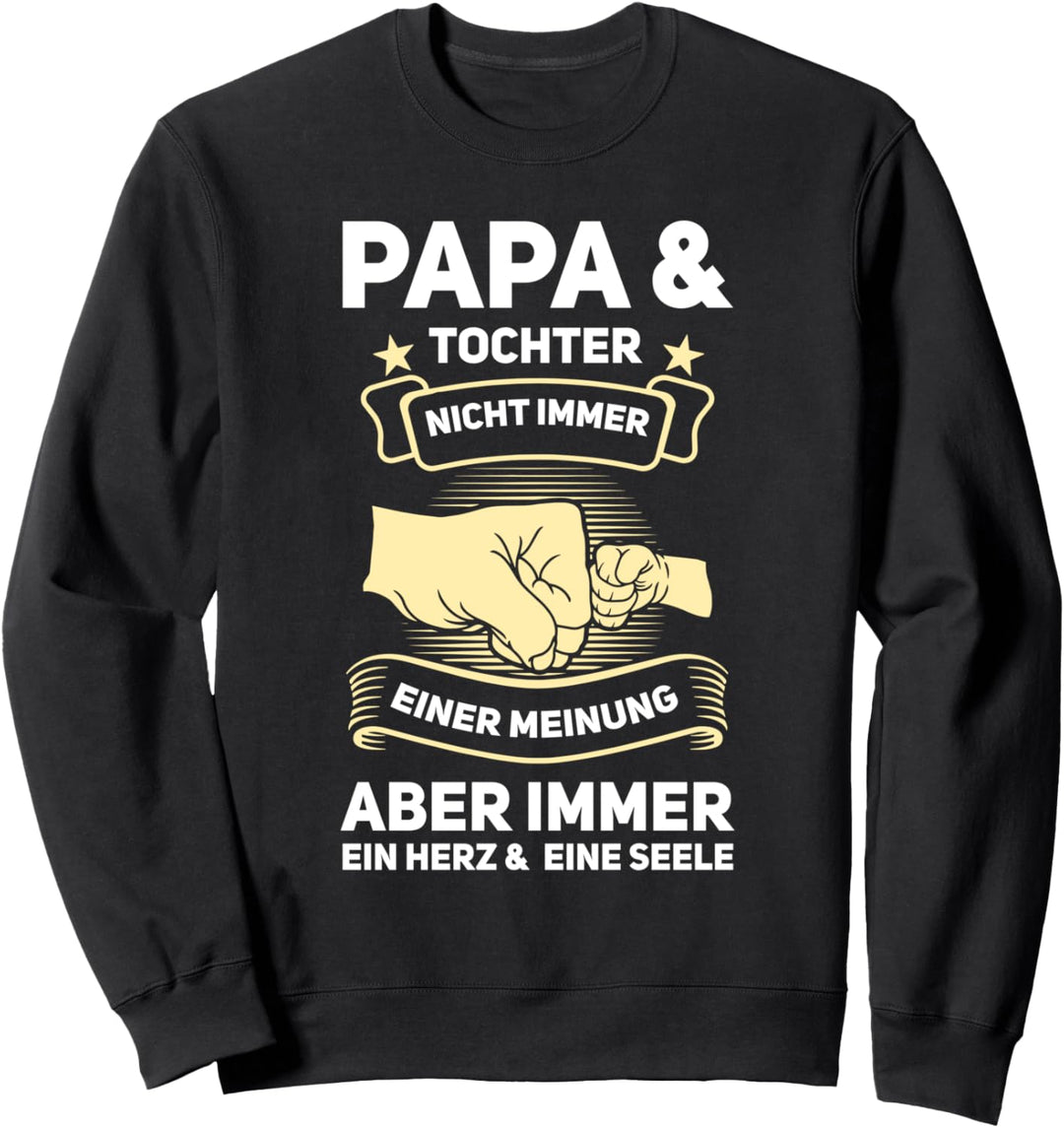 Papa Tochter Vater Tochter Sweatshirt