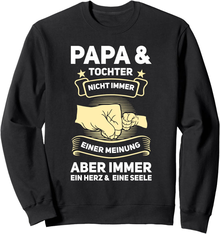 Papa Tochter Vater Tochter Sweatshirt