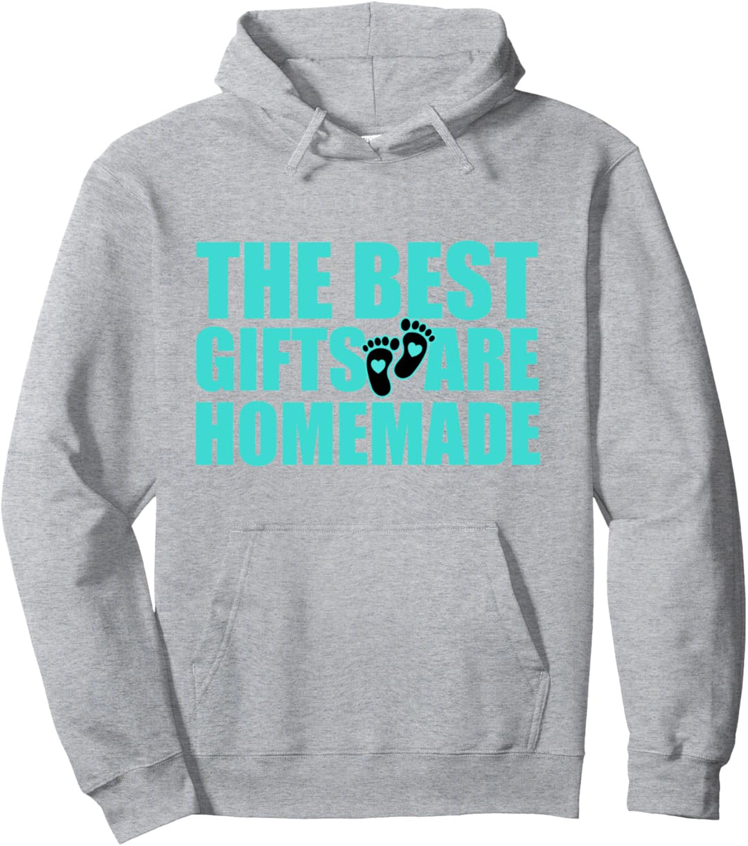 Geschenke sind selbstgemacht Zwillinge Schwangerschaft Pullover Hoodie