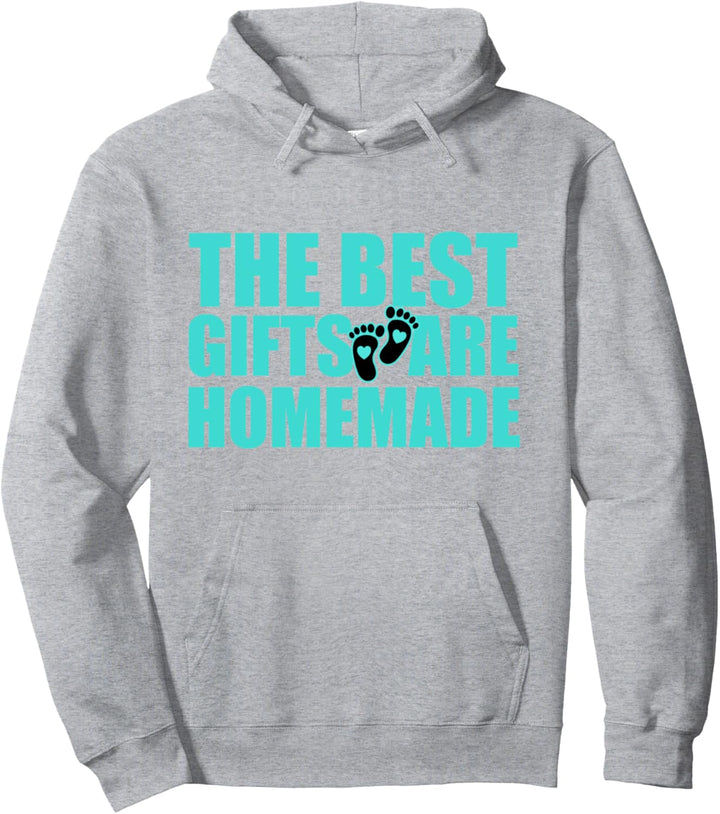 Geschenke sind selbstgemacht Zwillinge Schwangerschaft Pullover Hoodie