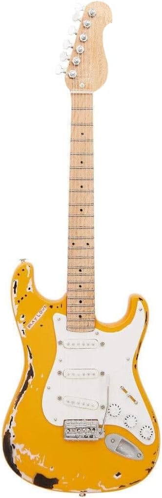 Axman Yngwie Malmsteen: Gitarre – Miniatur-Gitarren-Nachbildung – Musik-Geschenke – Handgefertigter