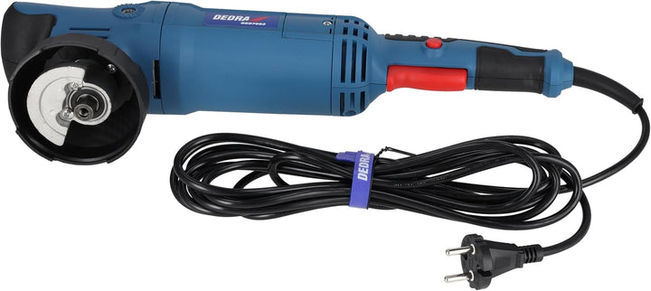 Exzenter-Rotationspoliermaschine, elektrisch, DEDRA, Leistung 900 W, Drehzahl 800-4000 U/Min, Pads ø