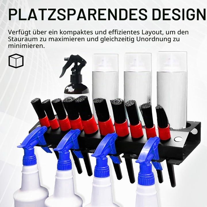 Dosenhalter, 2PCS Sprühflaschenhalter Wandregal Spraydosenhalter Wand Dosenhalter Aufbewahrungsregal
