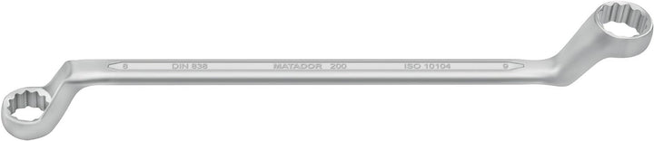 MATADOR Doppelringschlüssel-Satz, 8-teilig 1/4-1.1/4 AF, 0200 9081 Zoll 1/4-1.1/4 AF, Zoll 1/4-1.1/4