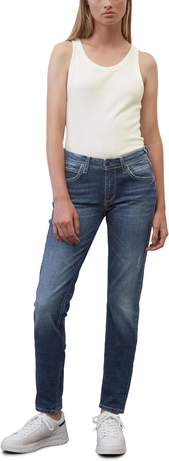 Marc OߴPolo Denim Damen Jeanshose mit Stretch-Anteil Slim Fit 25W / 34L P23, 25W / 34L P23