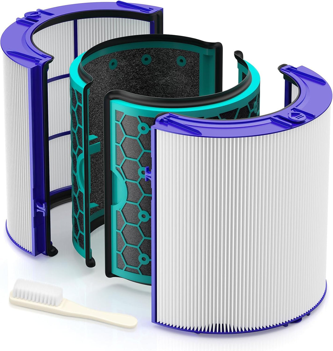 Ersatzfilter für Dyson Luftreiniger TP04 DP04 HP04 DP05 TP05, Filter und Aktivkohlefilter für Dyson