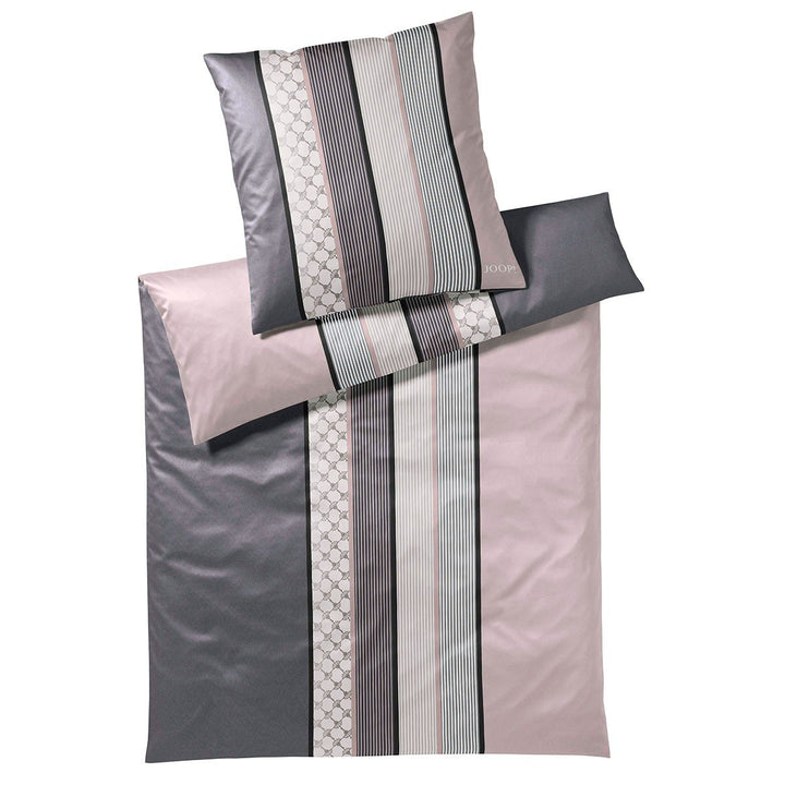 Joop! Bettwäsche Cornflower Stripes deep Rose 1 Bettbezug 200 x 220 cm + 2 Kissenbezüge 80 x 80 cm 1