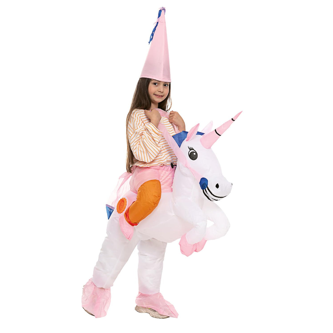 Aufblasbares Kostüm für Kinder | Kostüm für die Kostümparty | Aus strapazierfähigem Polyester - Ange