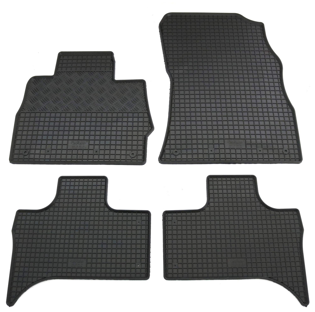 AD Tuning RI900316 Gummifussmatten Set (4-teilig) Gummi Fussmatten