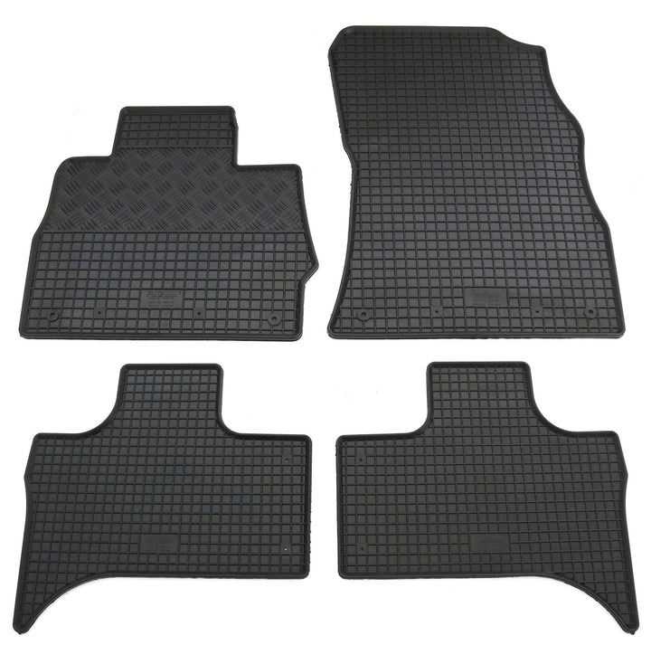 AD Tuning RI900316 Gummifussmatten Set (4-teilig) Gummi Fussmatten
