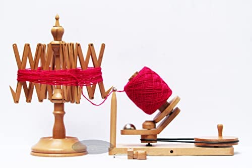 Holzgarnwickler, handbetrieben, grosse Grösse, ideal für schwere Beanspruchung, Häkeln und Strickzub