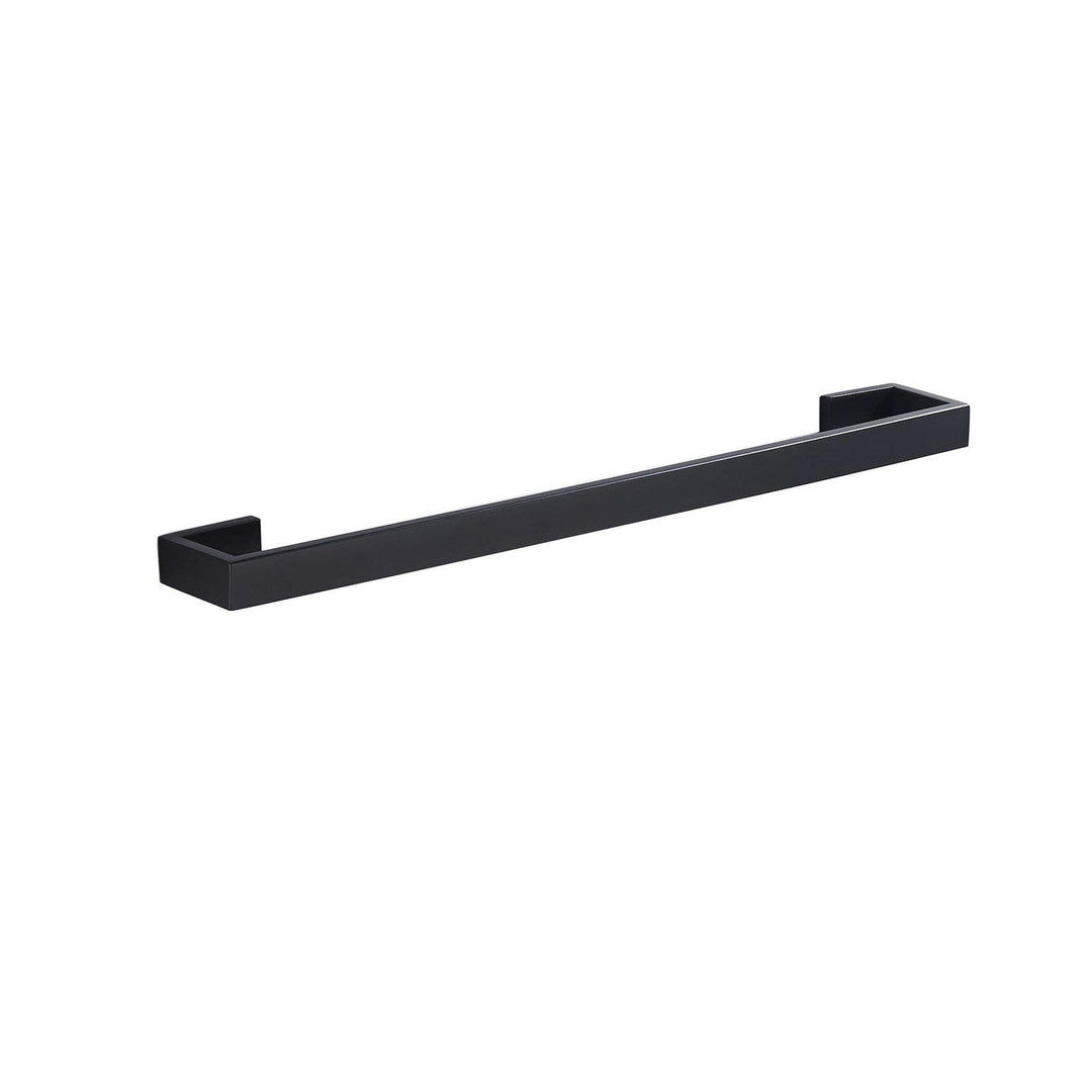 62cm Handtuchstange, Schwarz Matt, aus 304 Edelstah Wand Handtuchhalter, Schwarz Matt