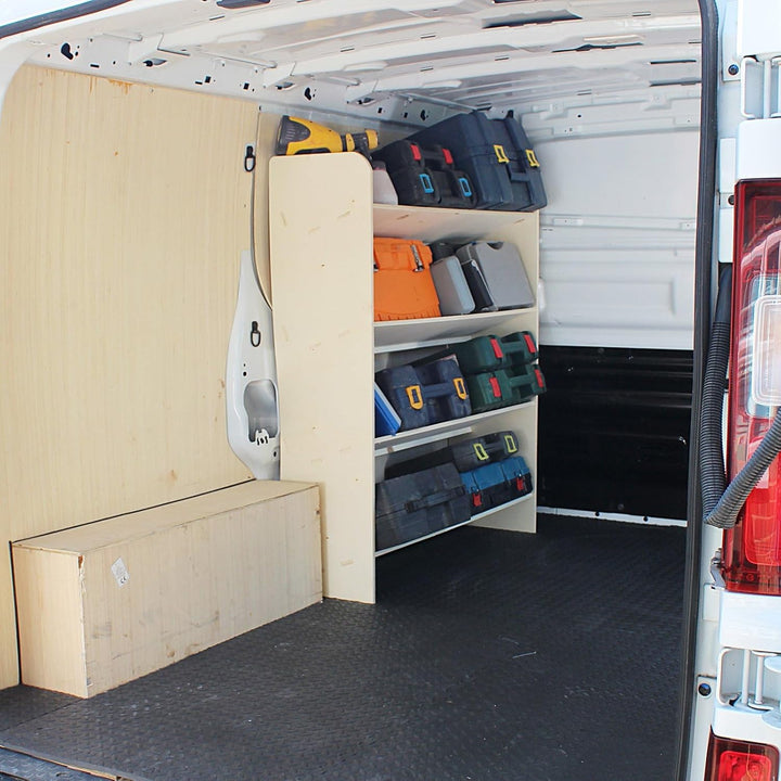 Vanify - Kompatibel mit Renault TRAFIC L1 und L2 2015+ Fahrzeugeinrichtung Fahrzeugregale, Werkzeugk