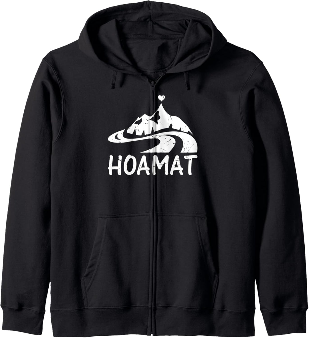 Alpenherz HOAMAT Berg Herz Outdoor Trekking Wandern Kapuzenjacke