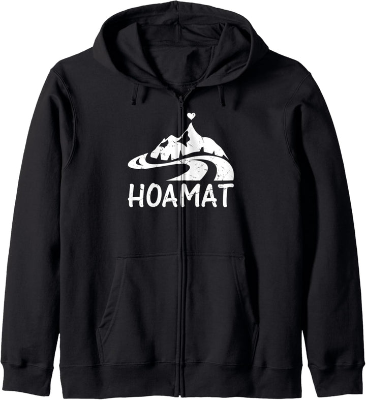 Alpenherz HOAMAT Berg Herz Outdoor Trekking Wandern Kapuzenjacke