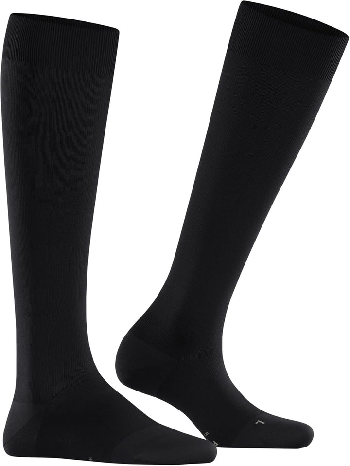 FALKE Kniestrümpfe Energizer 37-38 Schwarz Black 3009 - Wadenumfang W1, 37-38 Schwarz Black 3009 - W