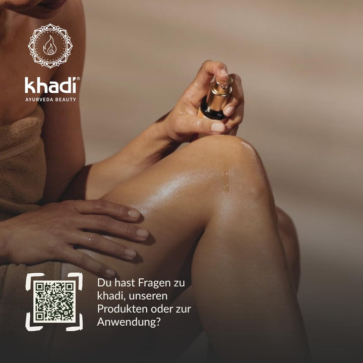 khadi PINK LOTUS BEAUTY Ayurvedisches Elixier Skin &amp; Soul Oil, Harmonisierendes Sinnes-Öl, ausgleich