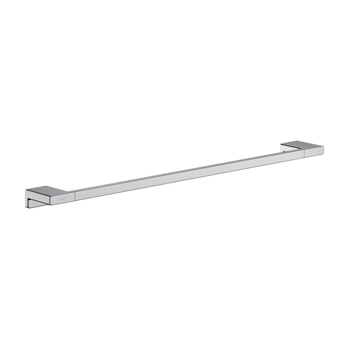 hansgrohe Handtuchstange AddStoris, Badetuchhalter 64.8cm, Handtuchhalter, Chrom 648mm Einzelhalter