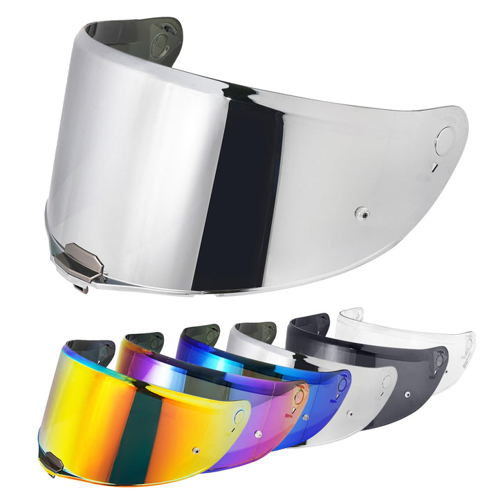 VCOROS Motorradhelm Visier,Helmvisier für LS2 FF811/vector 2/Citation II,Motorrad Windschutz Helm Ob